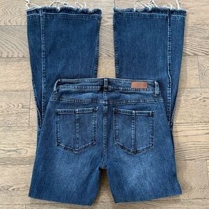 Shyanne Frayed Hem Flare Jeans